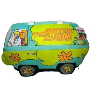 Scooby-Doo Mystery Machine Jumbo Plush 21" Van Pillow By Toy Factory NEW